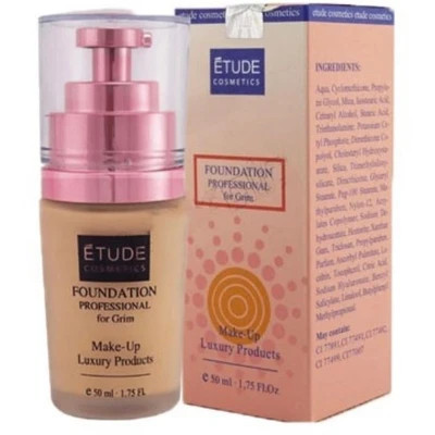 کرم پودر اتود گریم با پوشانندگی فوق بالا ETUDE Professional For Grim