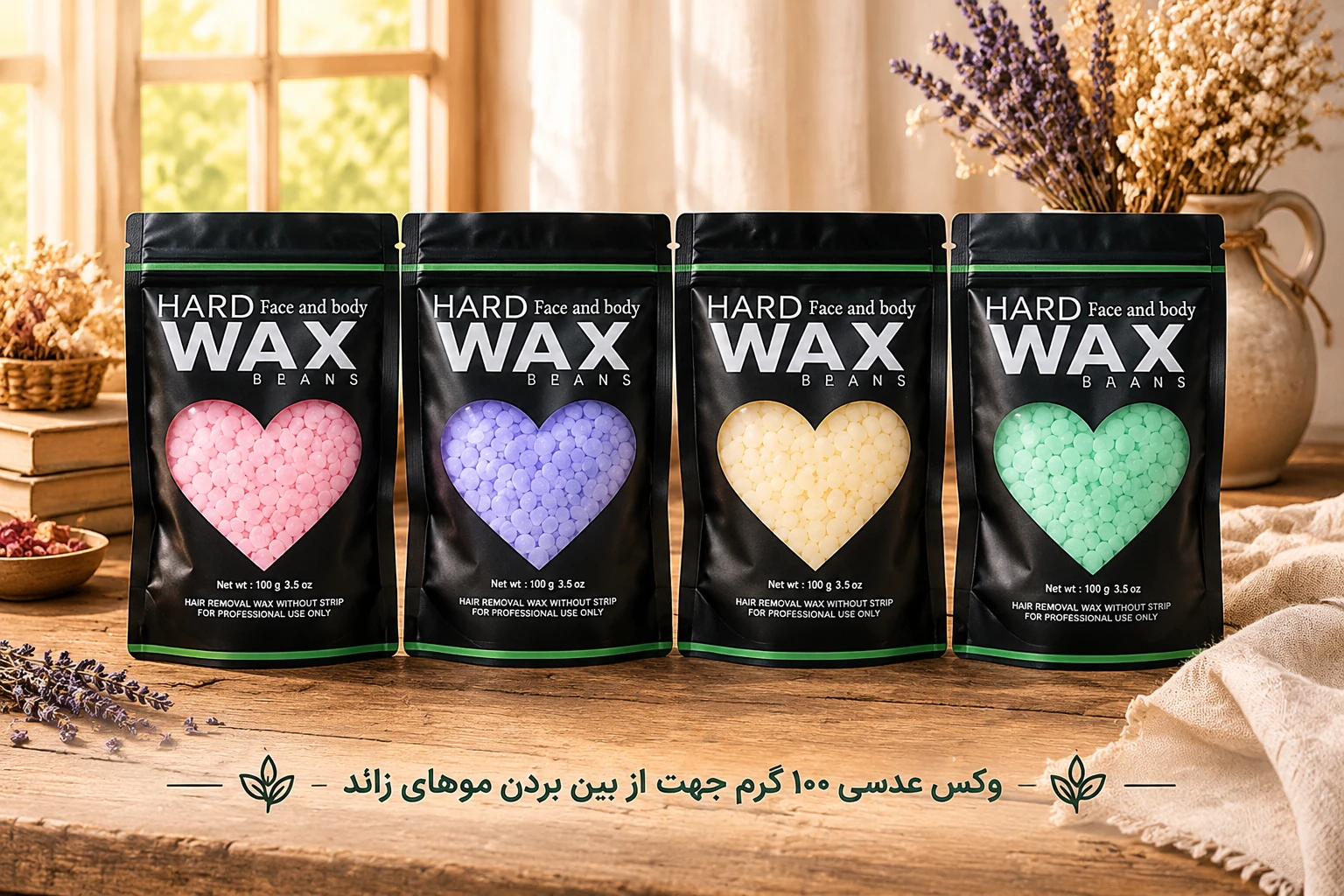 وکس عدسی  اصل از بین برنده مو های زاعد 100 گرمی